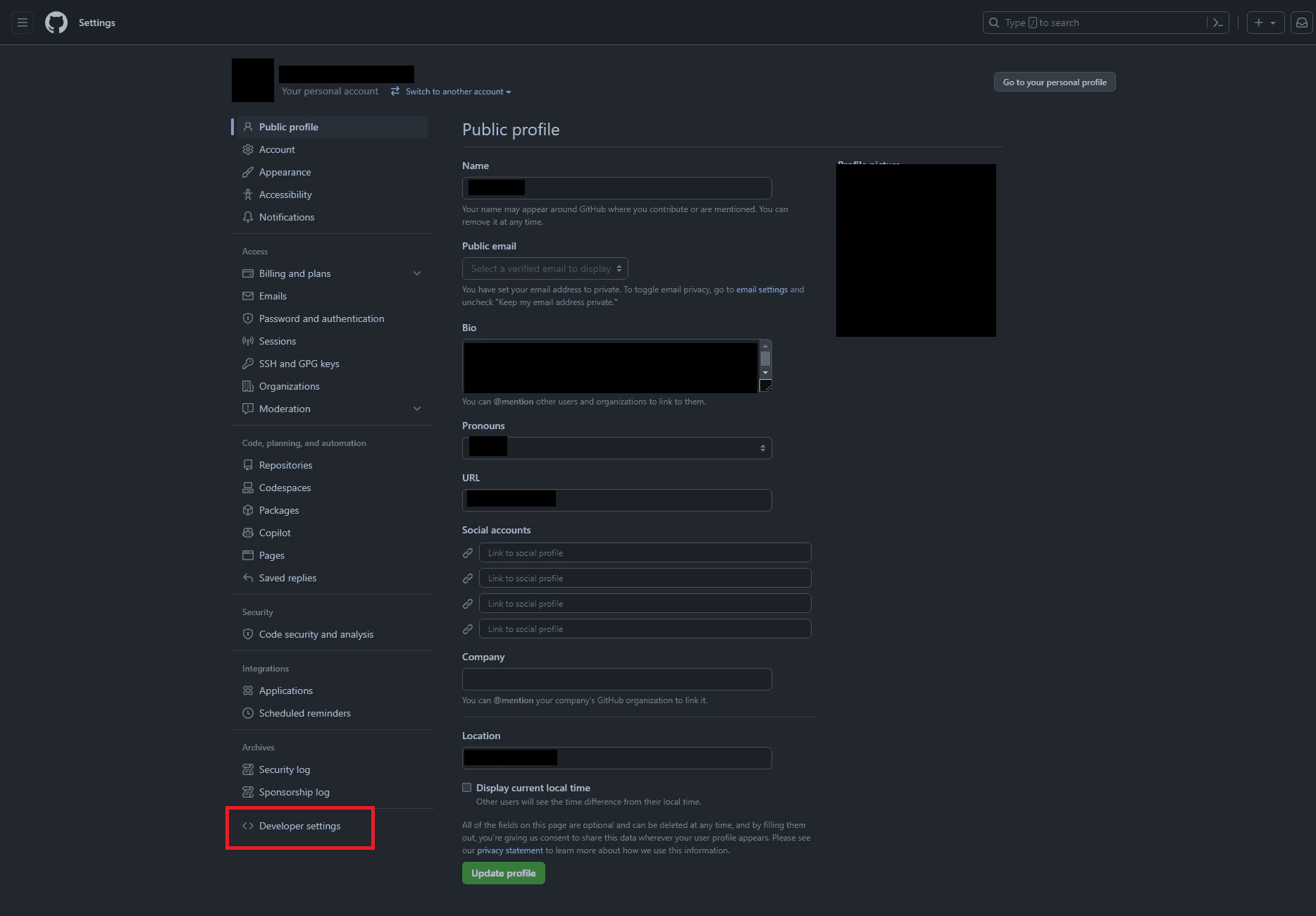 Creating a fine-grained GitHub access token that has permission only over a specific single repository