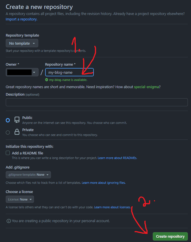 How to use Obsidian's blog template (Built with Gatsby and GitHub actions but no coding skills are required)